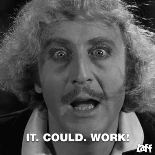 Young Frankenstein Gene Wilder It Could Work GIF