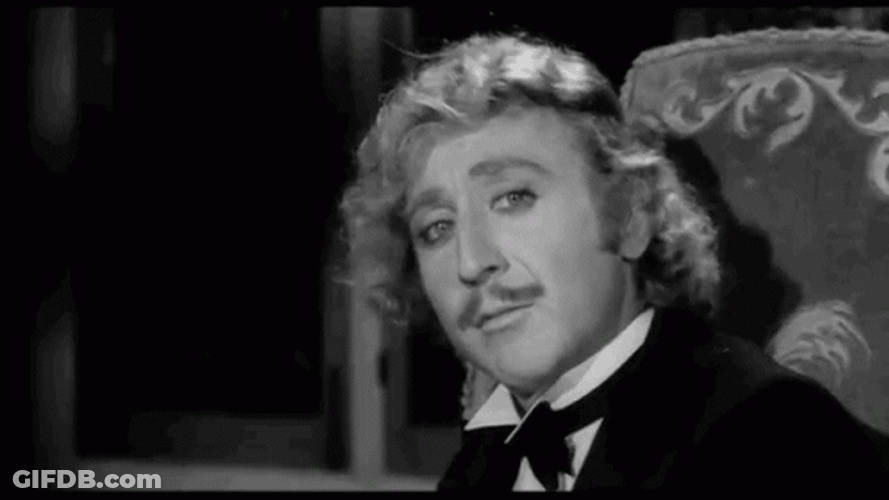 Young Frankenstein Gene Wilder On Classy Suit GIF