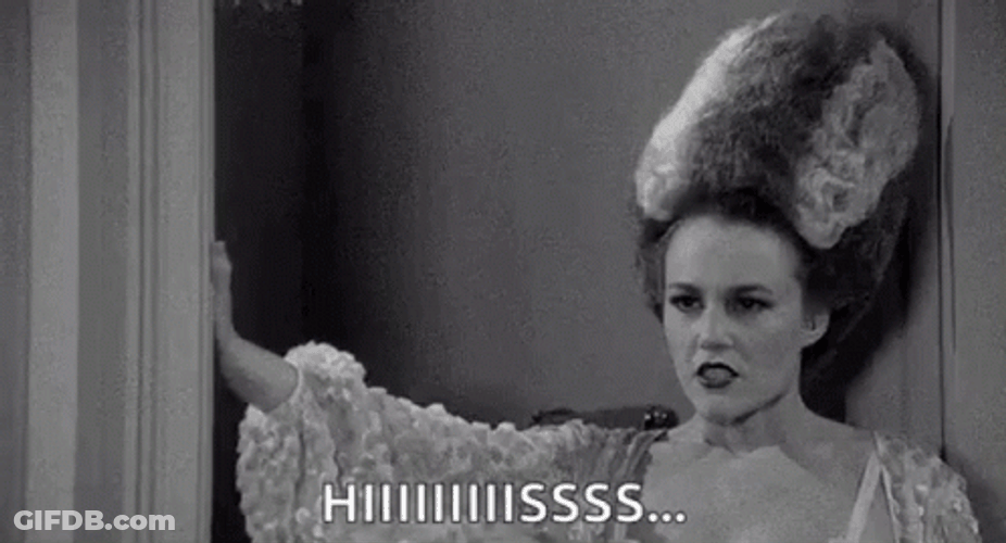 Young Frankenstein Madeline Kahn Hiiiiiissss GIF