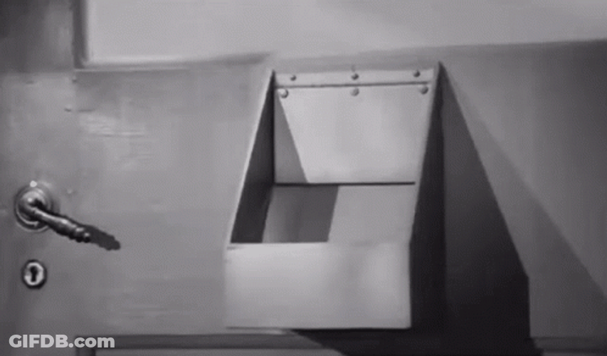 Young Frankenstein Marty Feldman's Igor Peeping GIF
