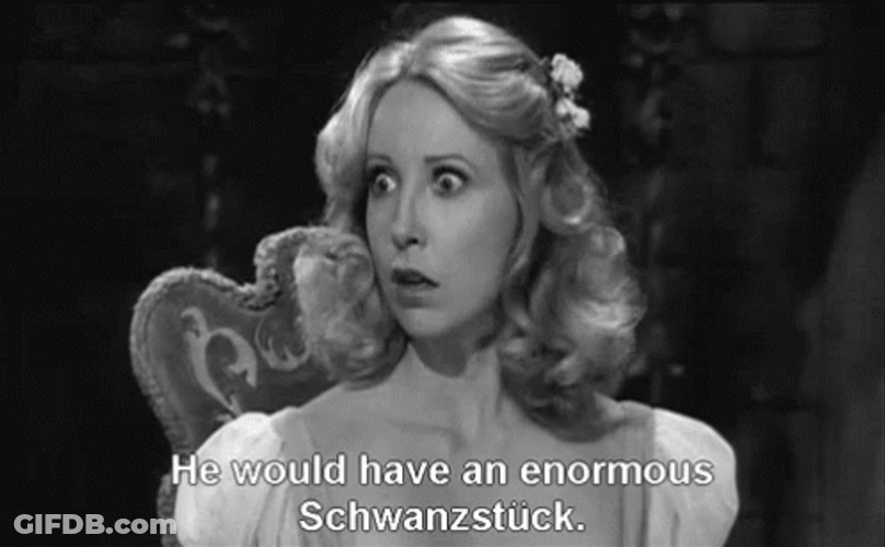 Young Frankenstein Teri Garr As Inga GIF