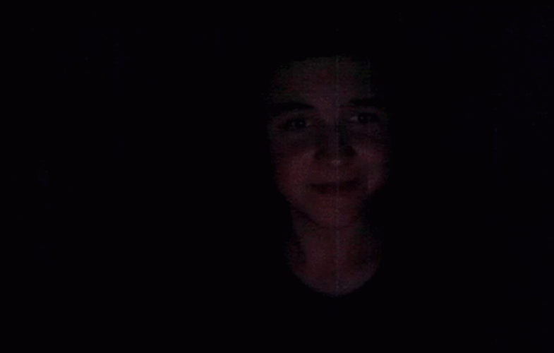 Young Gamer Protecting Eyes From Flashbang GIF