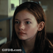 Young Girl Close Up With Long Brown Hair GIF
