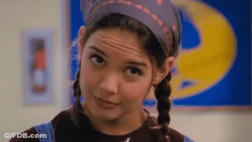 Young Girl With Pigtails And Headband GIF