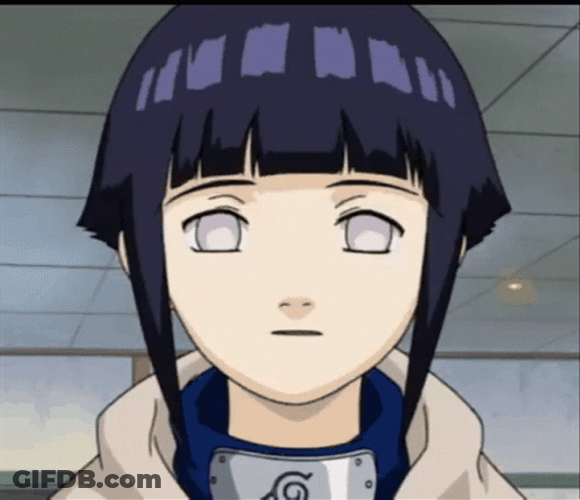 Young Hinata Hyuga GIF