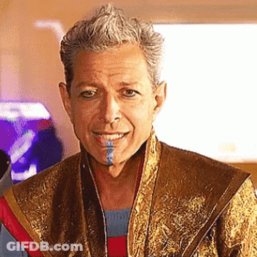 Young Jeff Goldblum Marvel GIF