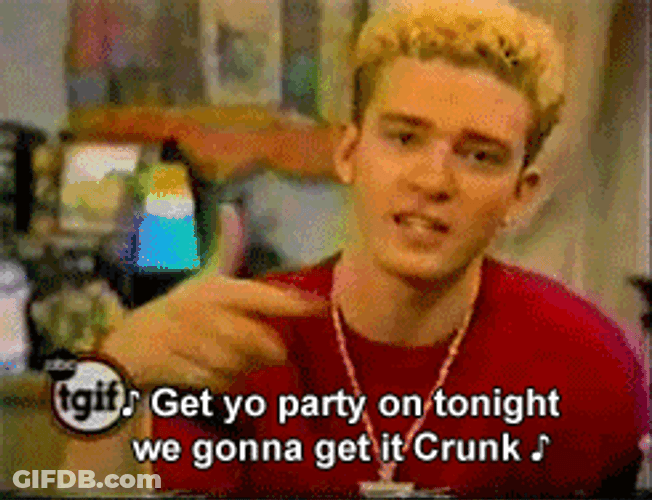 Young Justin Timberlake GIF