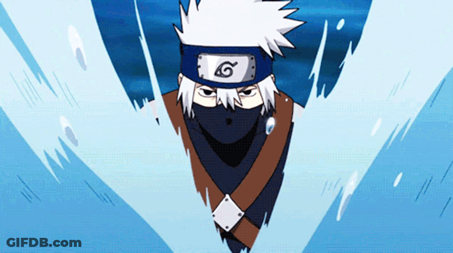 Young Kakashi Hatake Chidori GIF