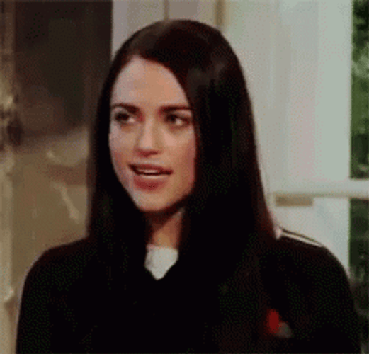 Young Katie Mcgrath Eyebrow Raise GIF