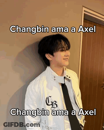 Young Man Changbin Ama A Axel GIF