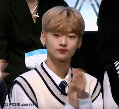 Young Man Clapping In Vest And Tie GIF