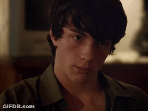 Young Man Close Up Green Shirt GIF
