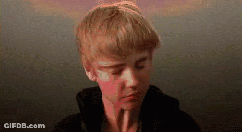 Young Man Close-Up With Eyes Closed GIF