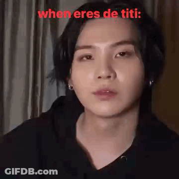 Young Man Close Up With When Eres De Titi GIF