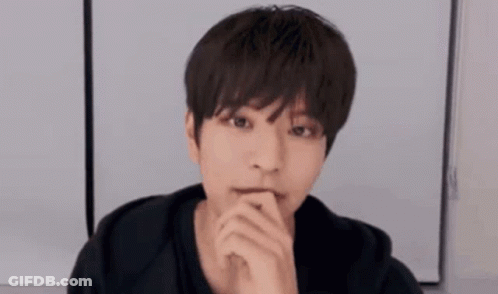 Young Man Covering Mouth GIF