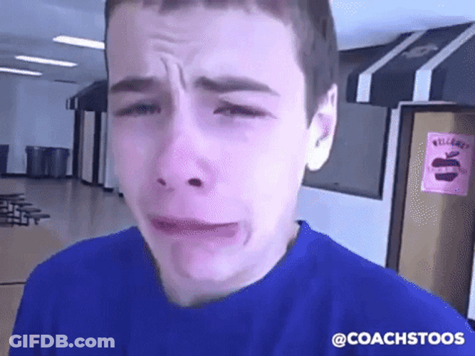 Young Man Crying GIF