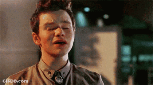 Young Man Crying Eyes Closed GIF