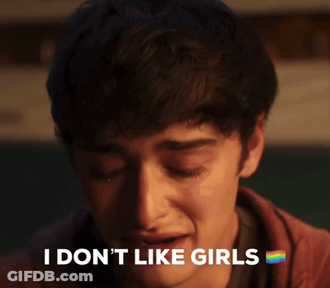 Young Man Crying Saying I Don't Like Girls GIF