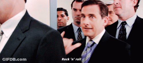 Young Man Dancing With Microphone GIF