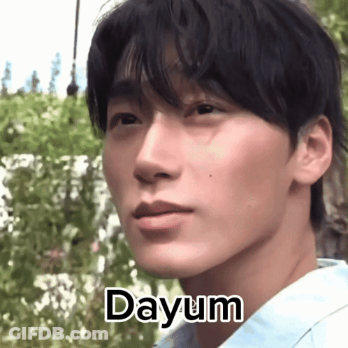 Young Man Face Saying Dayum GIF