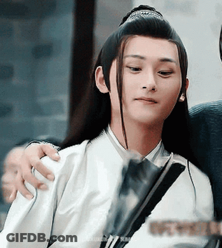Young Man Hugged By Woman GIF