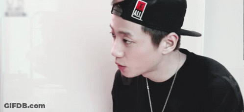 Young Man In Black Hat Saying All GIF