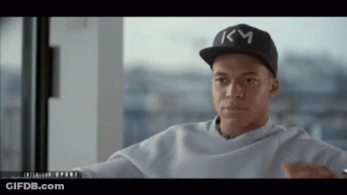 Young Man In Black Hat With KM GIF