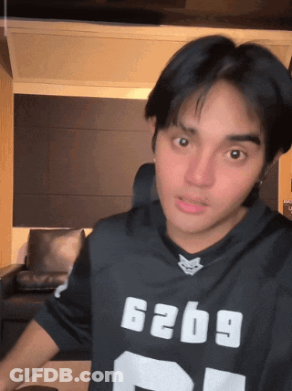 Young Man In Black Jersey 6269 GIF