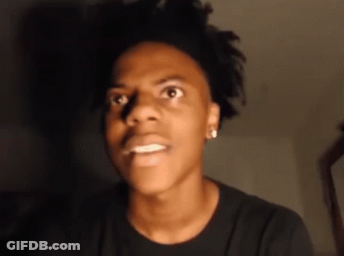 Young Man In Black Shirt Looking Up GIF