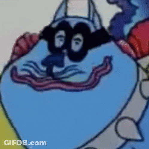 Young Man In Blue And White Striped Shirt GIF