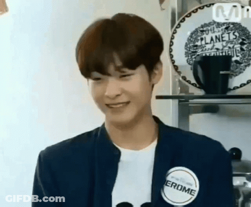 Young Man In Blue Jacket Smiling GIF