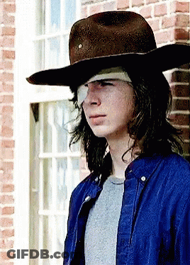 Young Man In Cowboy Hat And Bandaged Eye GIF