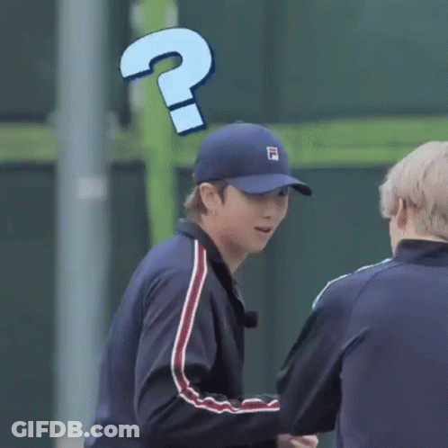 Young Man In Denim Jacket And Baseball Cap Making Funny Face GIF