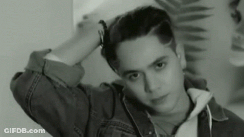 Young Man In Denim Jacket GIF