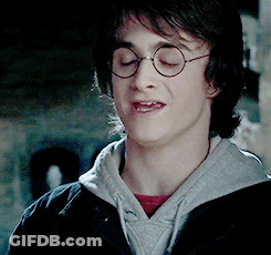 Young Man In Glasses And Grey Sweatshirt GIF