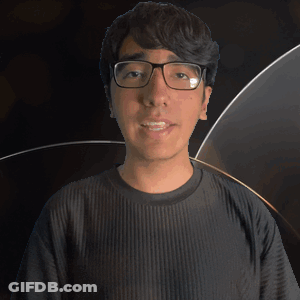 Young Man In Glasses And Thiago Shirt GIF