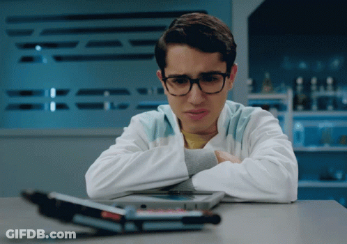 Young Man In Glasses Arms Crossed GIF