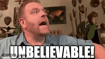Young Man In Glasses Saying Raw R-A-W GIF