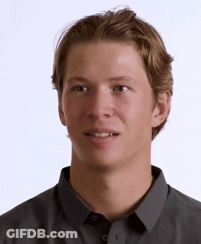 Young Man In Grey Shirt Saying Iris GIF