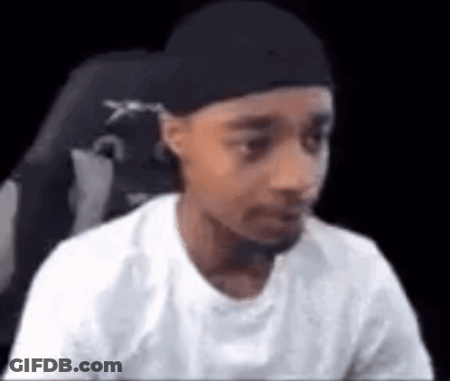 Young Man In Hat Sitting GIF