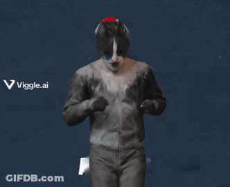 Young Man In Nike Hoodie Looking Up GIF