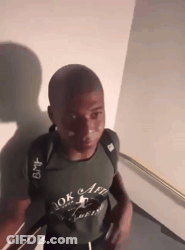 Young Man In Ok Apparel Shirt GIF