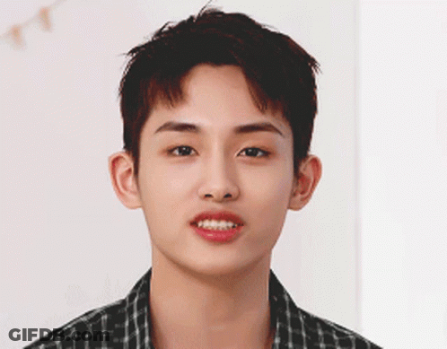 Young Man In Plaid Shirt GIF