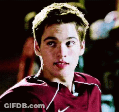 Young Man In Red Nike Shirt GIF