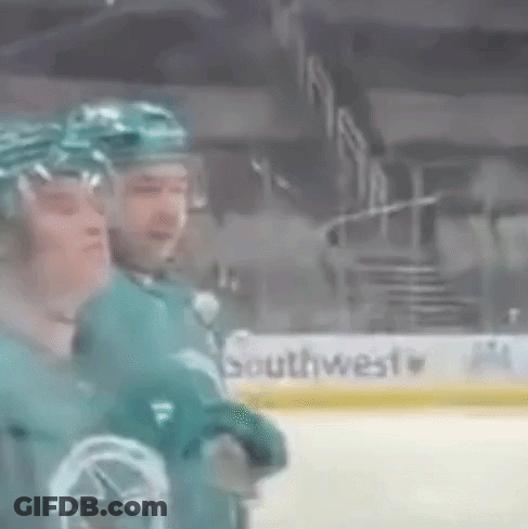 Young Man In Sharks Jersey And Black Hat GIF