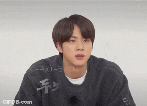 Young Man In Sweater With X = 4X = 5 = 0 GIF