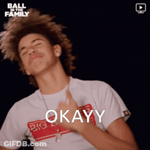 Young Man In White Shirt Saying Okayy GIF