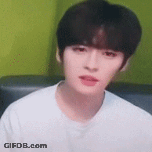 Young Man In White T-Shirt GIF