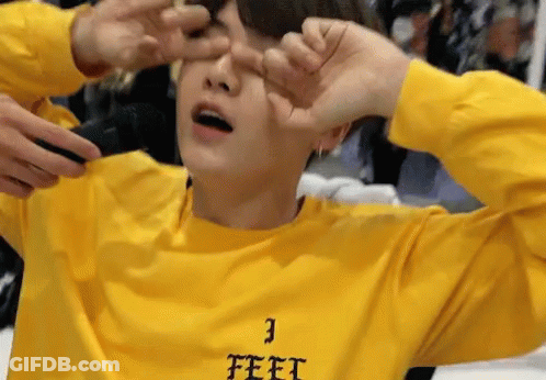 Young Man In Yellow Shirt With Number 3 GIF