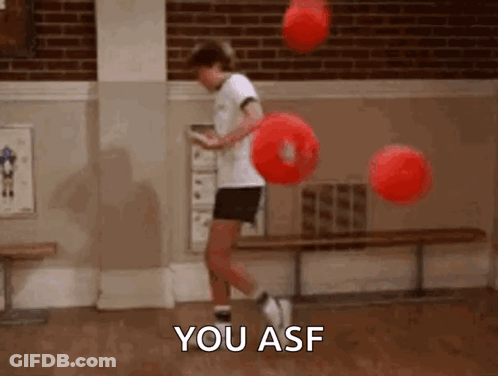 Young Man Juggling Red Balls You ASF GIF